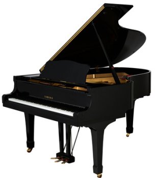 Yamaha G5E Grand Piano used, Black