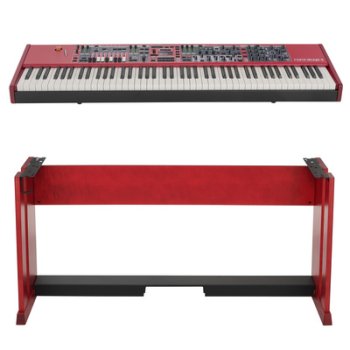 Clavia Nord Stage 4 88 Wood Stand Bundle