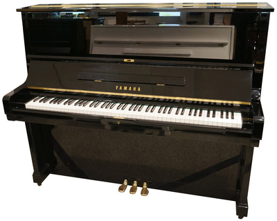 Yamaha U2H Piano used, Black Polished